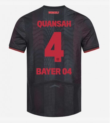 Bayer Leverkusen Jarell Quansah #4 Replika Hjemmebanetrøje 2025-26 Kortærmet